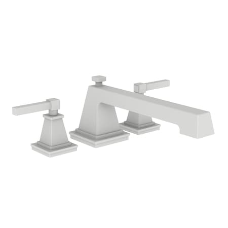 Newport Brass Tub Faucet, Matte White, Deck 3-3146-52